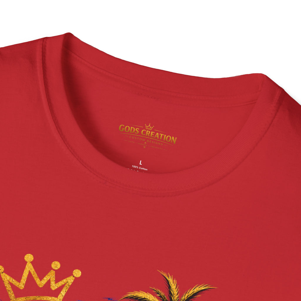 Haiti Palm Crown Graphic T-Shirt