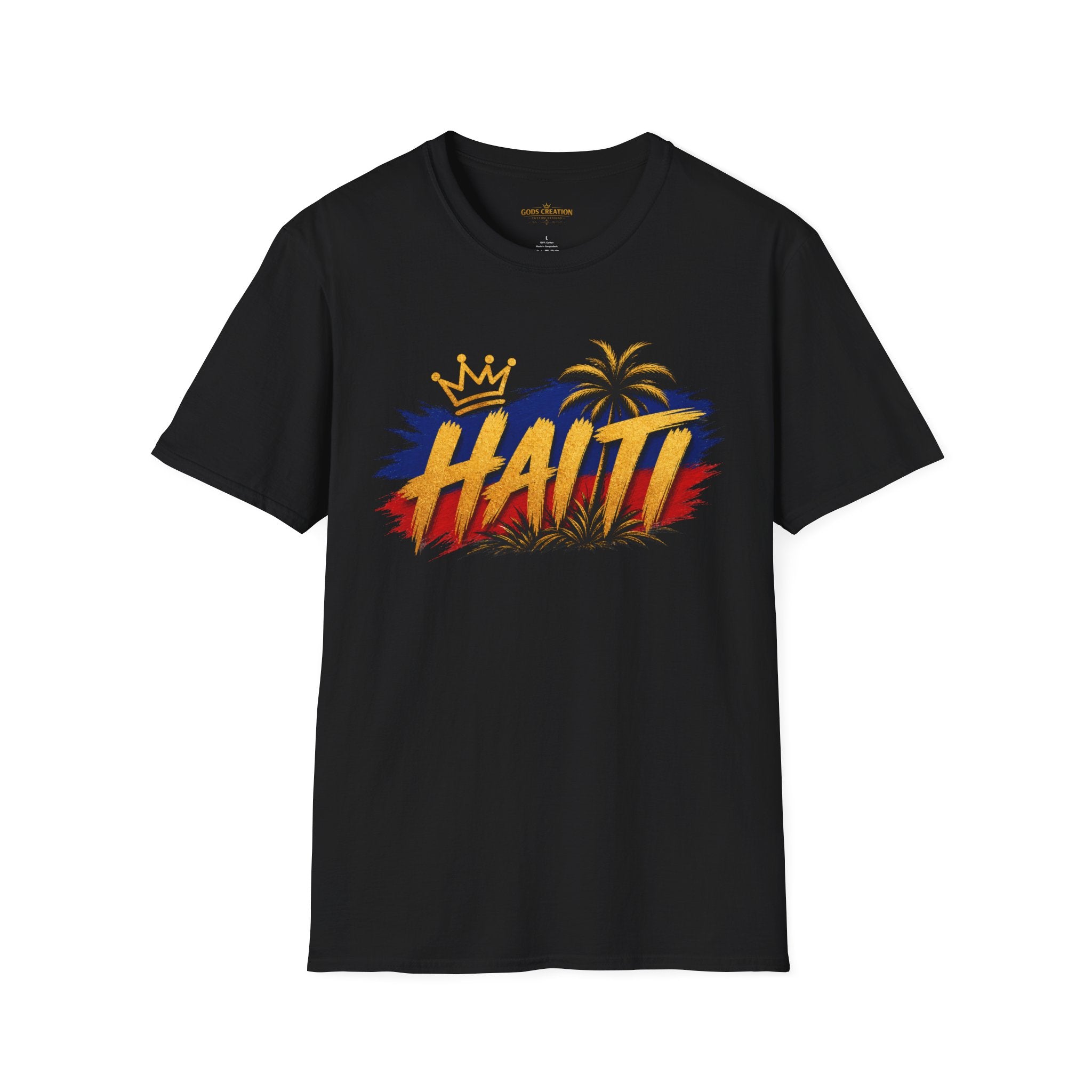 Haiti Palm Crown Graphic T-Shirt