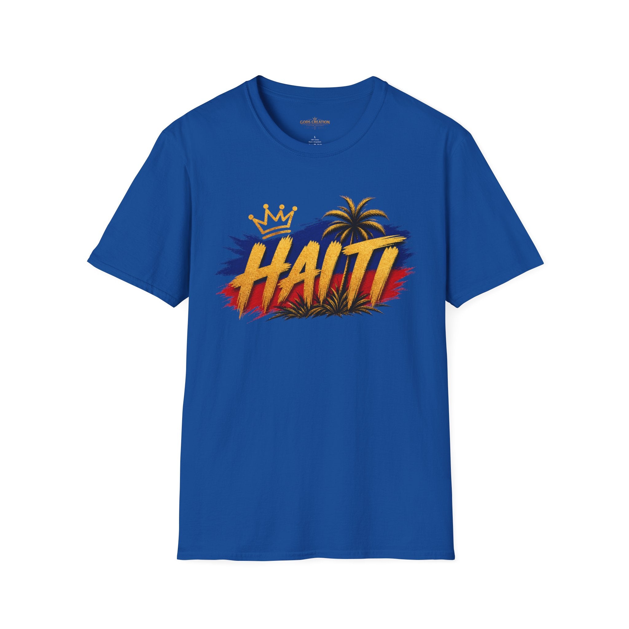 Haiti Palm Crown Graphic T-Shirt