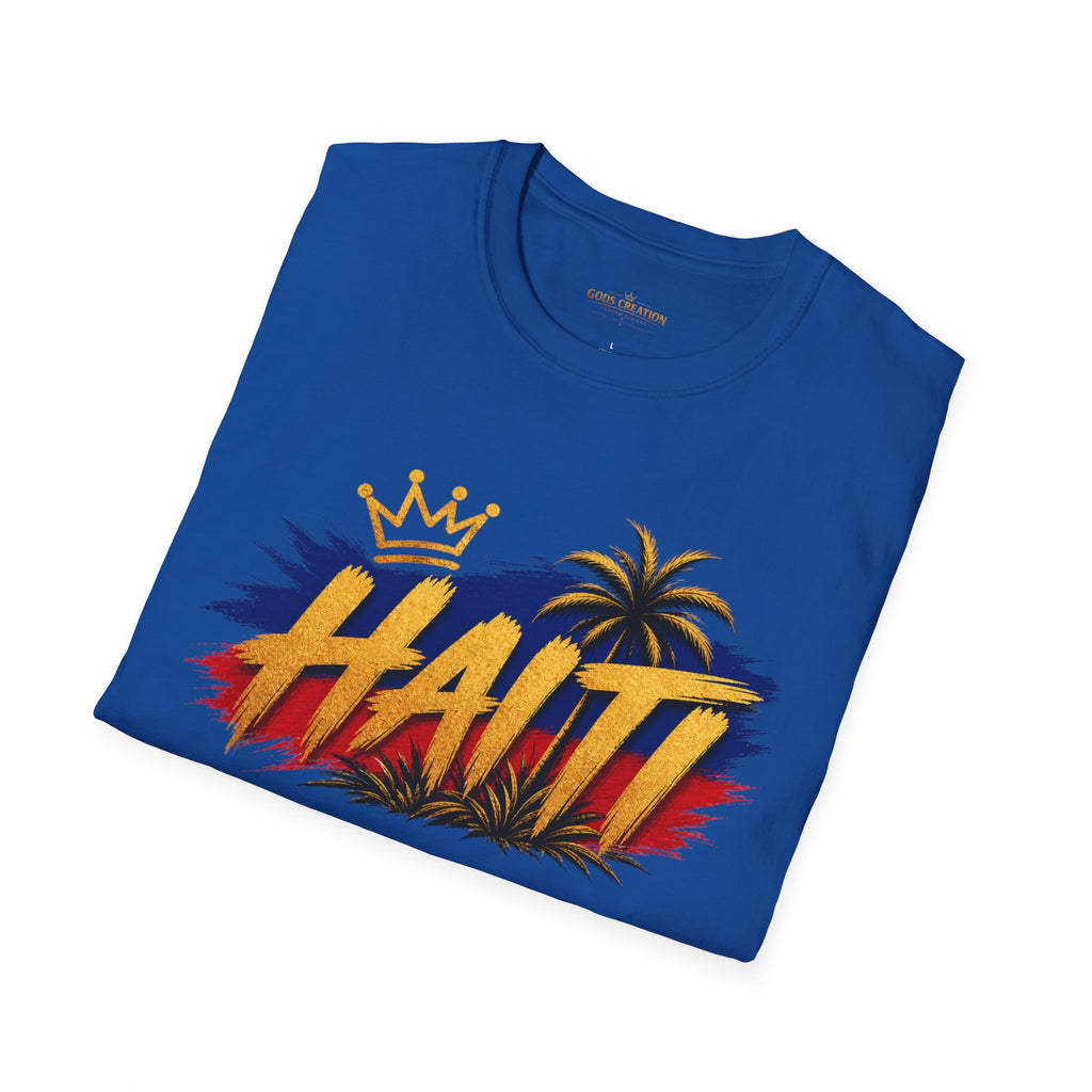 Haiti Palm Crown Graphic T-Shirt