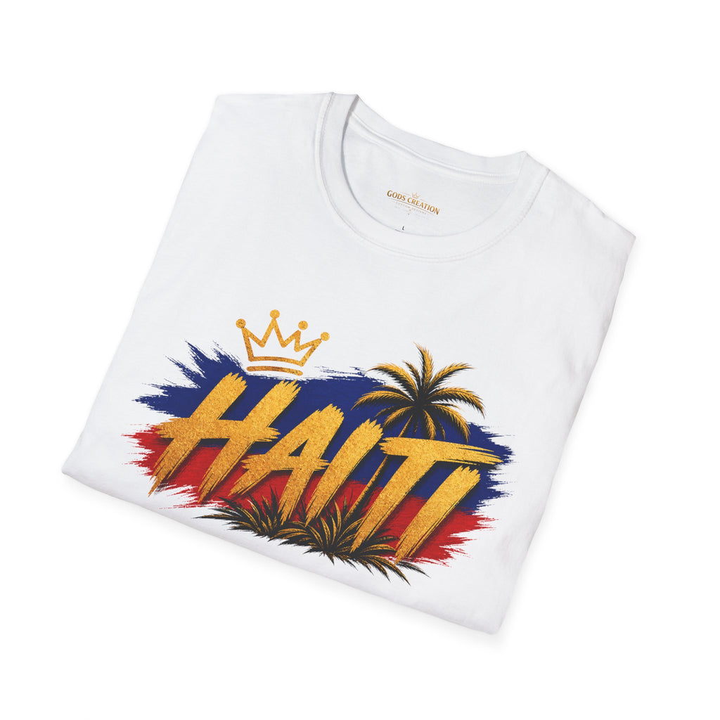 Haiti Palm Crown Graphic T-Shirt