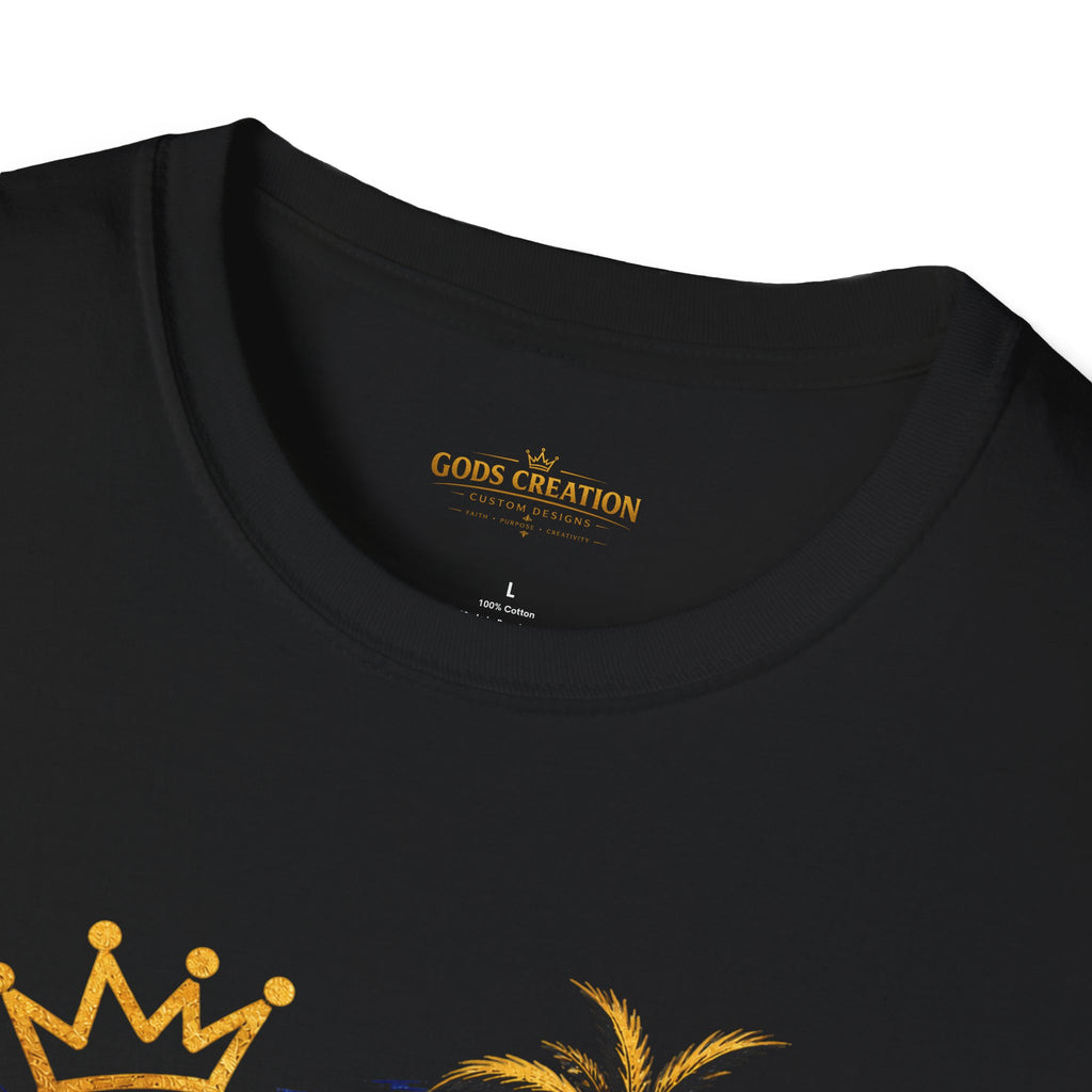 Haiti Palm Crown Graphic T-Shirt