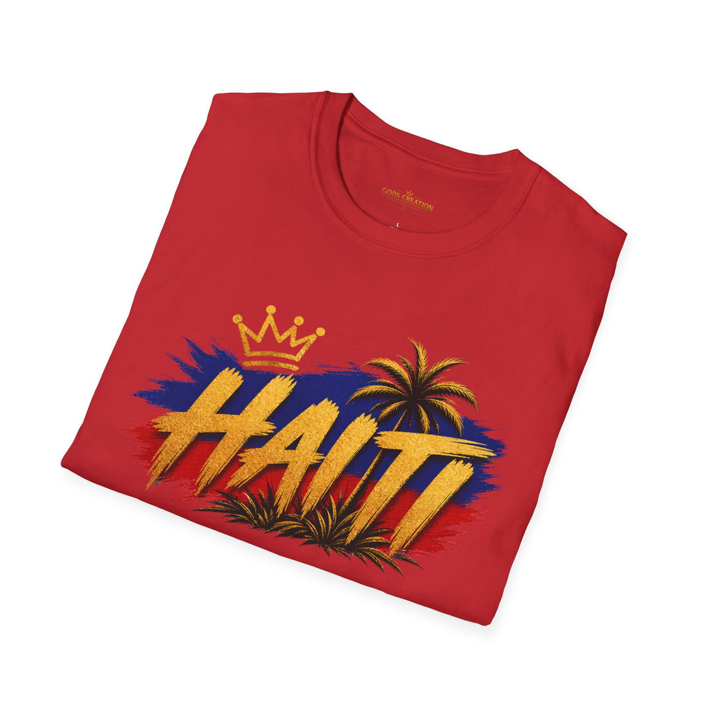 Haiti Palm Crown Graphic T-Shirt