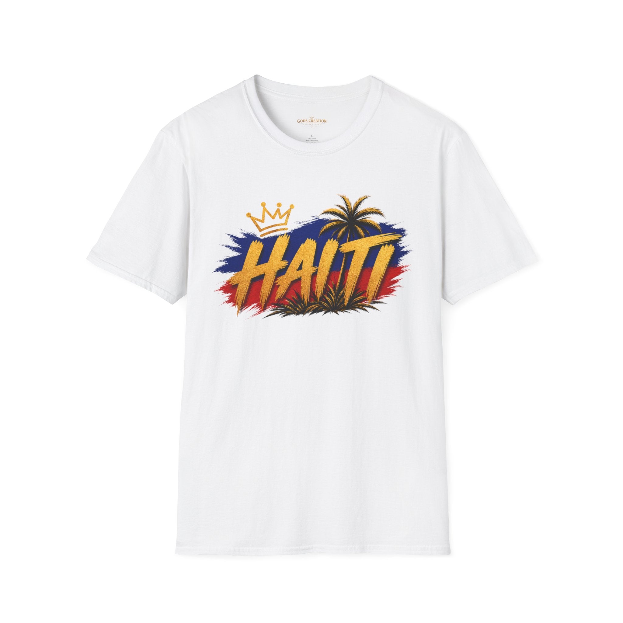 Haiti Palm Crown Graphic T-Shirt
