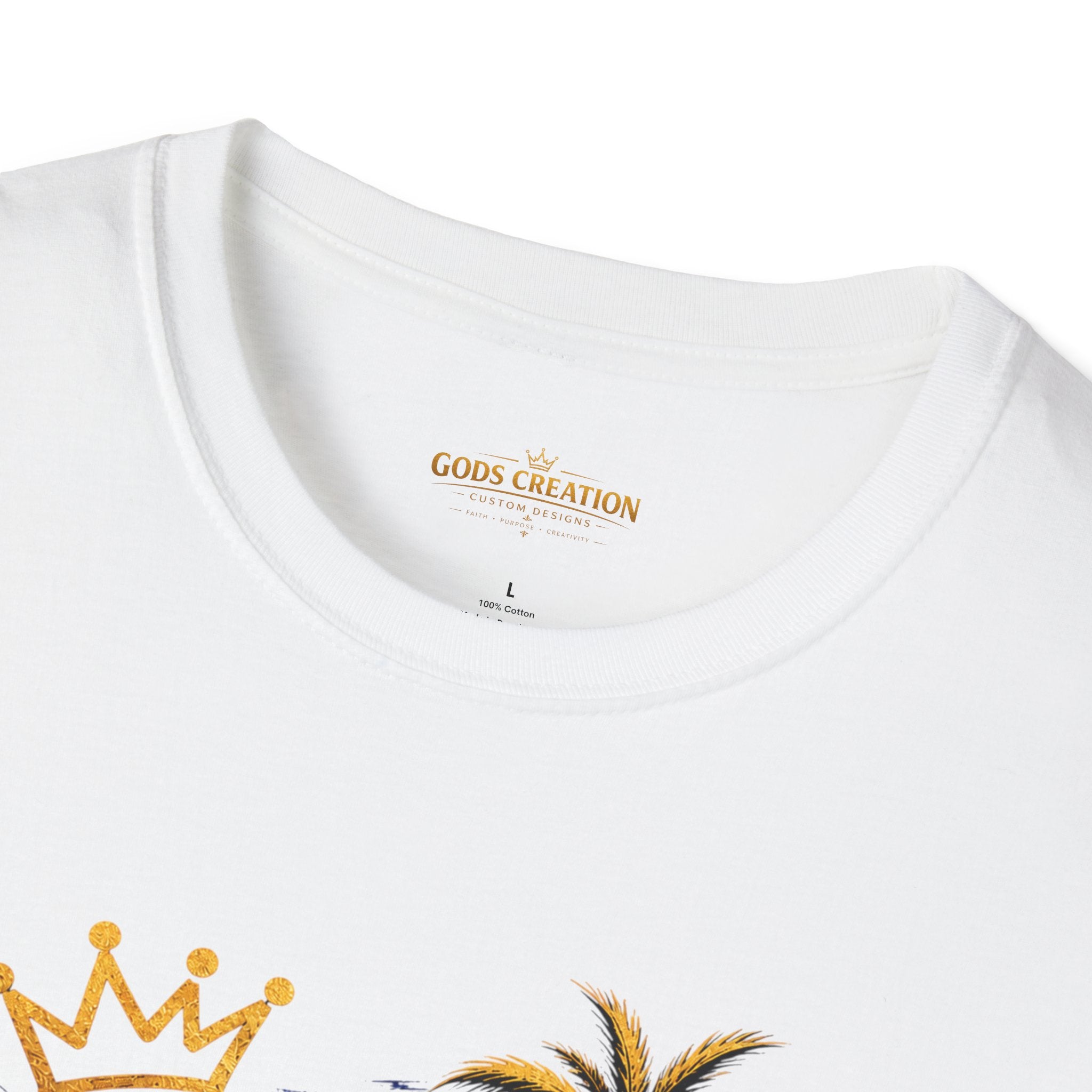 Haiti Palm Crown Graphic T-Shirt