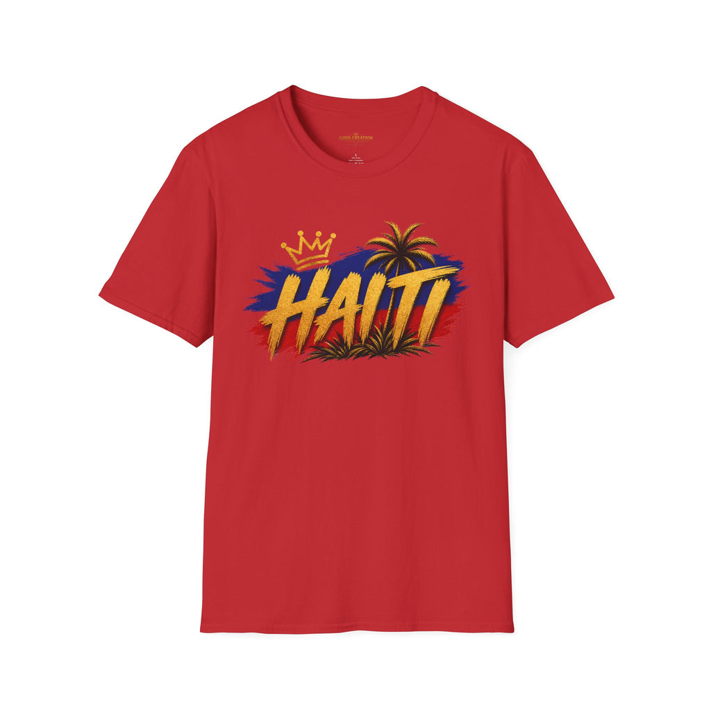 Haiti Palm Crown Graphic T-Shirt