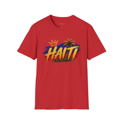 Haiti Palm Crown Graphic T-Shirt