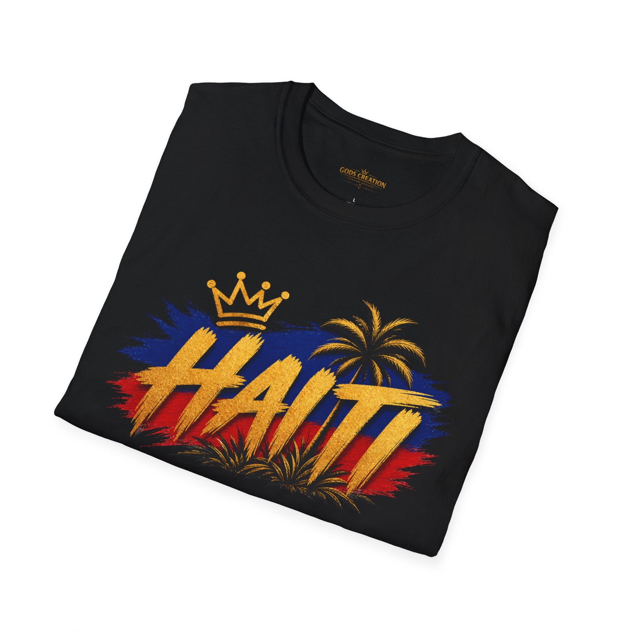 Haiti Palm Crown Graphic T-Shirt